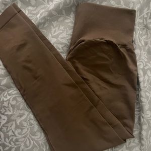 Amazon scrunched leggings brown